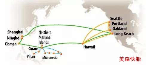 美森快船得益于它有自己的獨立碼頭