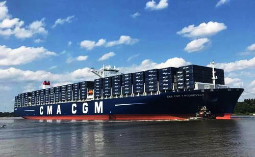 達飛“海運頭等艙”服務據(jù)說是維持兩周