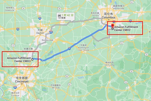 CMH2距離CMH3 1小時40分左右車程。