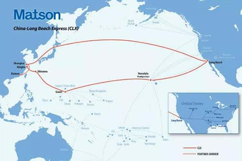 美森快船+海派航線